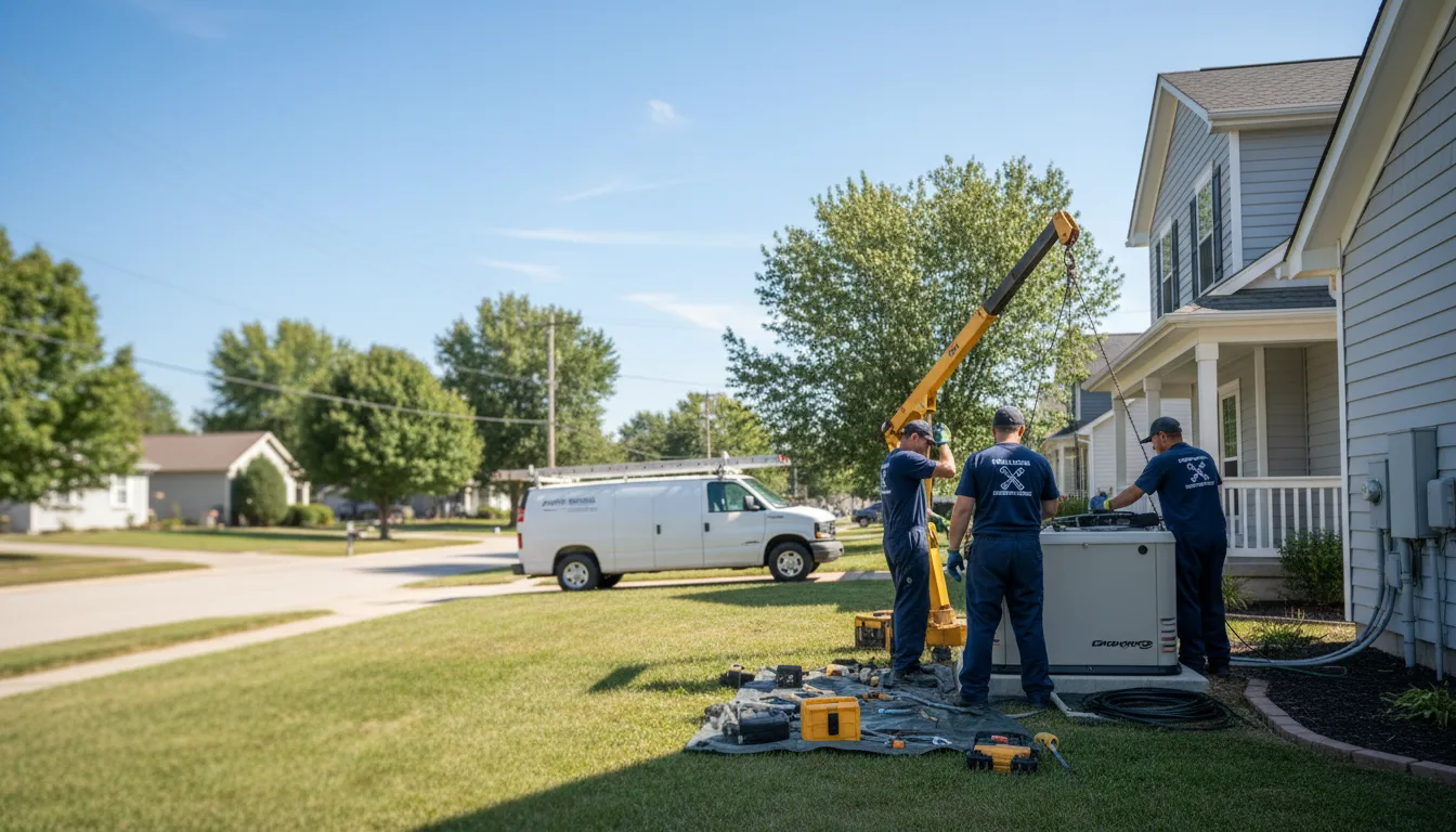 Generator Installation in East Troy, WI near me